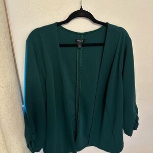 Torrid Green Blazer